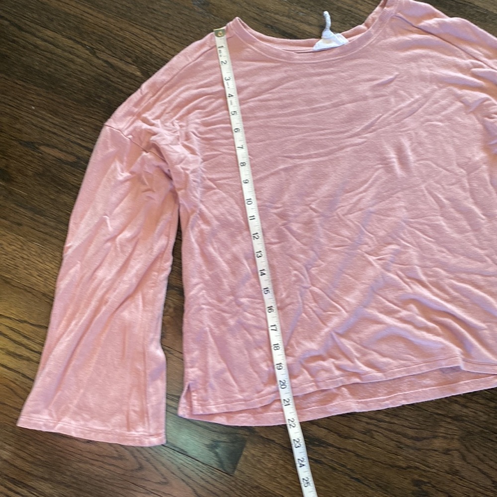 Republic Pink Soft Long Sleeve Shirt Small S EUC - Picture 2 of 8